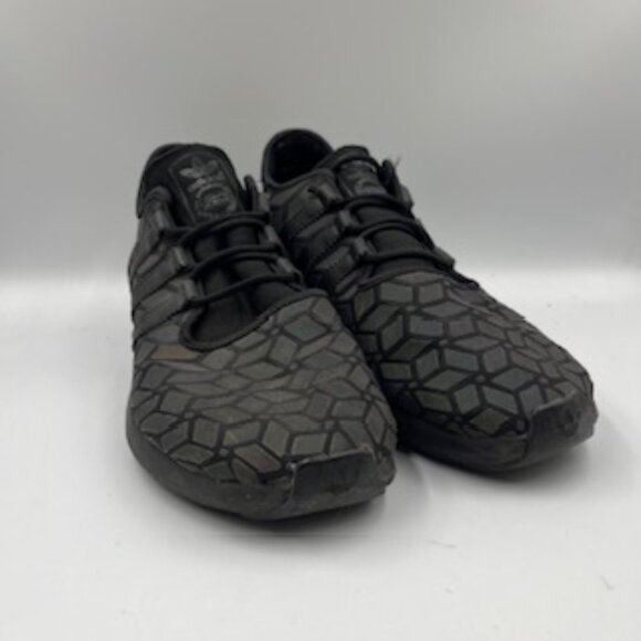 Adidas Men’s ZX Flux Zeno All Star Sneaker Size 11 Black Iridescent - Picture 1 of 9